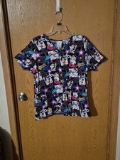 WONDER WOMAN Scrubs Brand Shirt Size Large