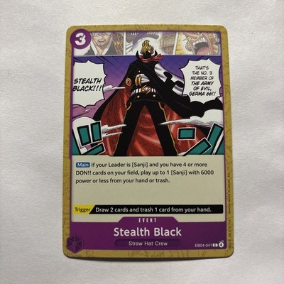 Stealth Black EB04-041 The Azure Sea's Seven Regular