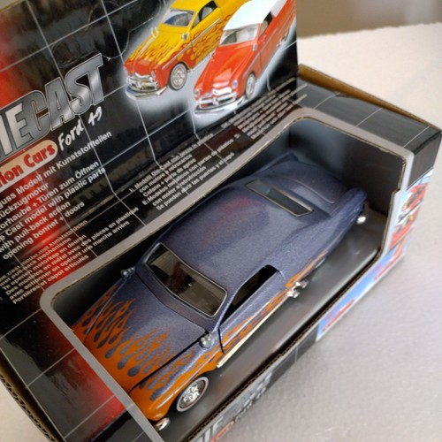 Coches de acción diecast Dickie Ford 1949, escala 1:38, retroceso, en caja, paquete sin usar, en caja - Imagen 11 de 20