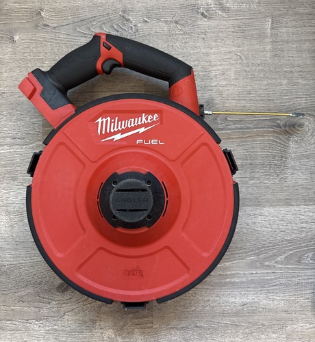 Milwaukee 2873-20 M18 FUEL Angler Pulling Fish Tape Powered Base Non Conductive