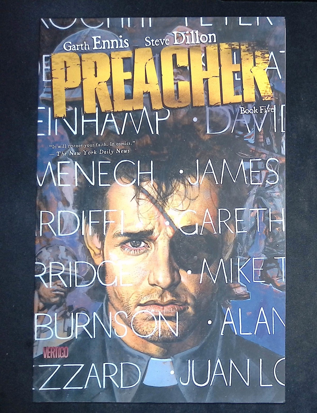 Preacher Book Five Vertigo Comics Graphic Novel Garth Ennis
