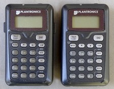 Lot of 2 Plantronics CT12 Cordless Telephone Handset Clip ONLY NO Batteries
