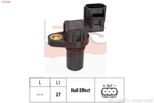 Nockenwellensensor Hallgeber ZüNdimpulsgeber EPS 1.953.568 FüR Hyundai I10 1 PA-image