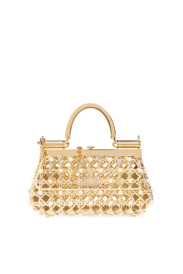 Dolce & Gabbana - Women - Handbag 'SICILY' - Gold