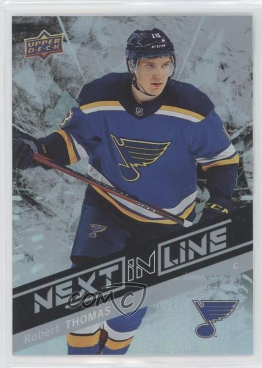 2018-19 Upper Deck Overtime Next in Line Robert Thomas #NL-17 Rookie RC vk3