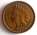 1908 UNITED STATES PENNY - AU - INDIAN HEAD - RARE DATE - Great Coin - Lot #Y15