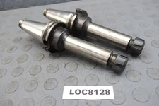 CAT40 TECHNIKS  CAT40-ER16-6 ER16 COLLET CHUCK LOT OF 2  LOC8128