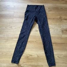 Lululemon Women's Size Uk 8 Us 4 Align Camo Black Grey