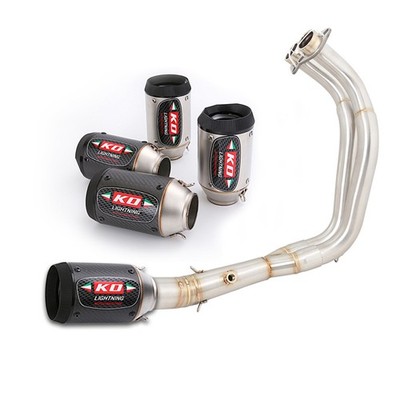 For Yamaha YZF R7 MT-07 2014-2025 Exhaust System Header Pipe 51mm Muffler Escape