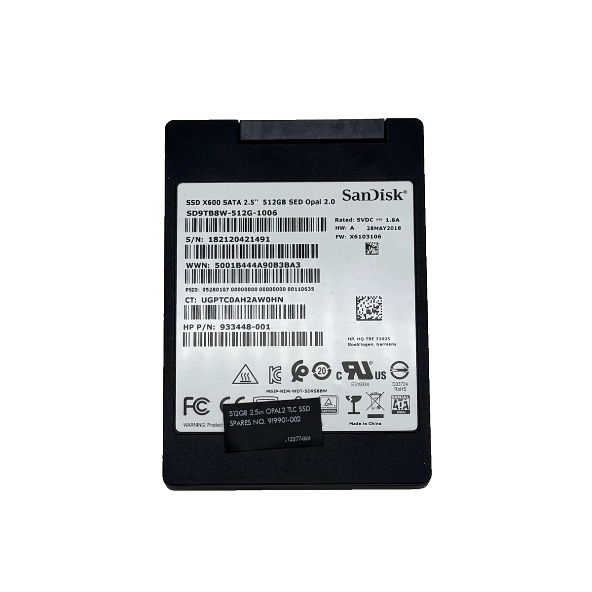 SanDisk 512 GB Solid State Drives for sale - eBay