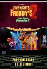 Five Nights At Freddys 2 Characters On Stage Popcorn Bucket New Ships Now
