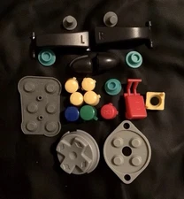 Interact Sharkpad Pro Nintendo 64 N64 Controller Replacement Buttons And Pads