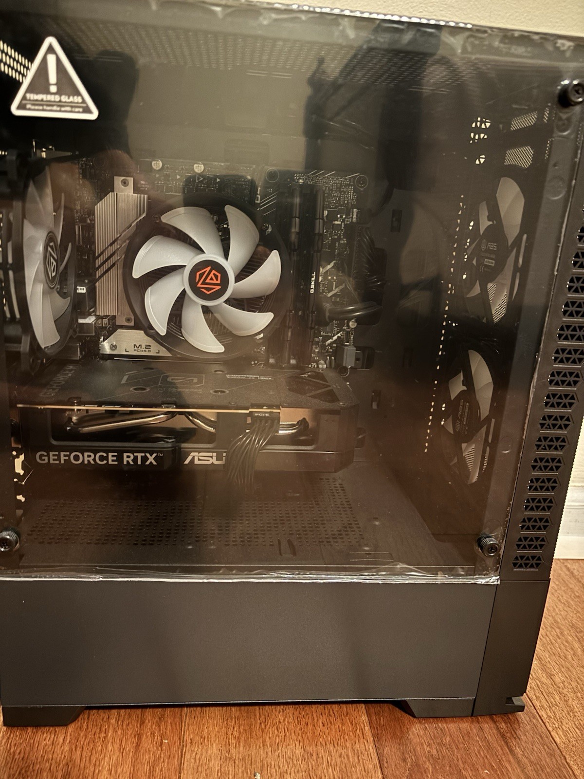 ABS Cyclone Aqua Prebuilt Gaming PC Windows 11 Intel Core i5-14400F RTX ...