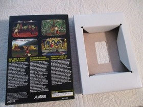 3 ATARI JAGUAR Boxes & Trays ONLY - Missile Command 3D, Kasumi Ninja, IWAR - NEW