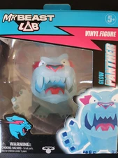Mr Beast Lab Glow Panther Vinyl Figure by Moose