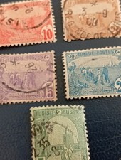 Lot Timbres Tunisie Oblitérés (Pensez À Regarder Mes Autres Ventes) 