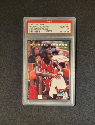 1992 Skybox Michael Jordan USA Basketball #41 PSA 10!
