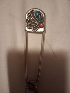 Turquoise Safety Pin | eBay