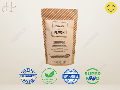 Flavon Kollagen Pulver 300g für Hautgesundheit, Gelenkunterstützung und Knochenstärke
