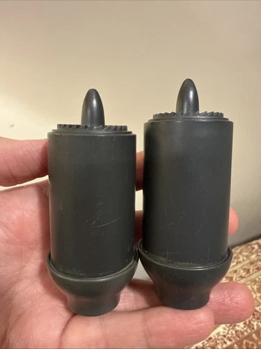 Vintage 1983 Hasbro GI Joe Skystriker Set of 2 Black Engines ARAH Part thruster