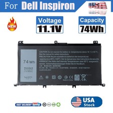 357F9 Battery For Dell Inspiron 15 5576 5577 7559 7557 7567 7566 0GFJ6 74Wh US