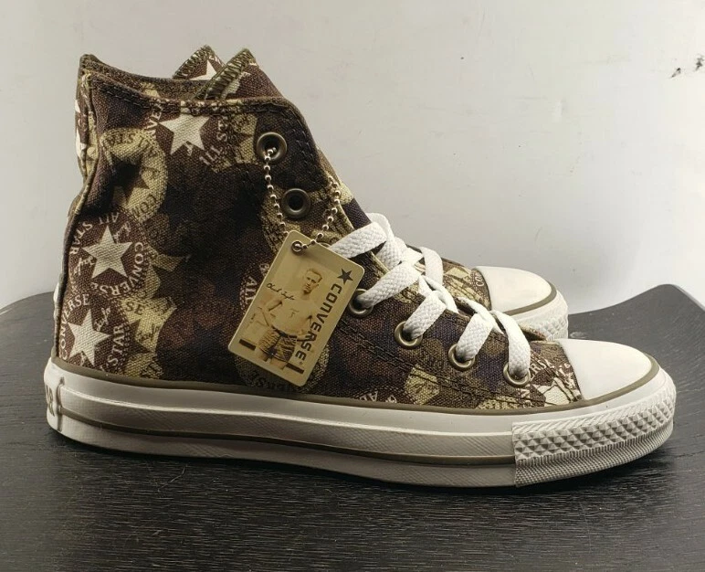 Anormal Estación de policía Sudamerica VINTAGE Converse All Star High Top Repeat Patch OLIVE BLACK VERY REARE |  eBay