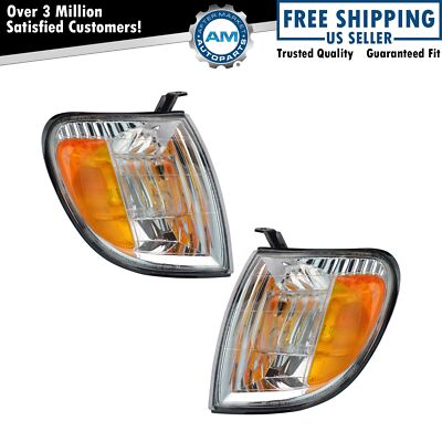 Driver & Passenger Side Corner Light Set for Toyota TO2530135 TO2531135