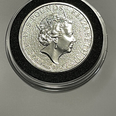 2017 Red Dragon of Wales Queen's Beast Coin 2 Troy Oz .9999 Fine