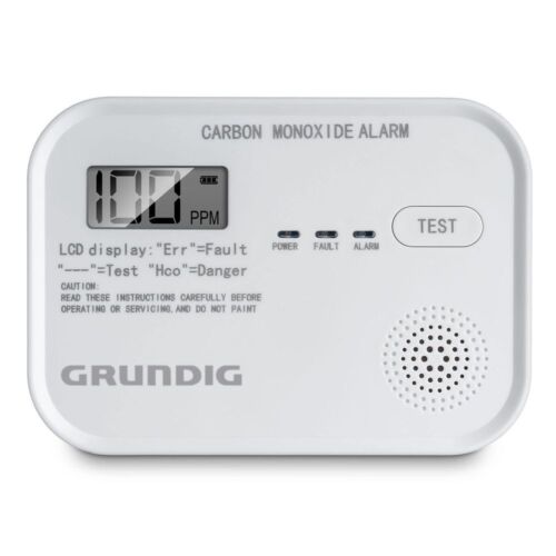 GRUNDIG Kohlenmonoxid Detektor KD-218A Display 10 Jahres CO Gas Sensor Gasmelder - Bild 2 von 12