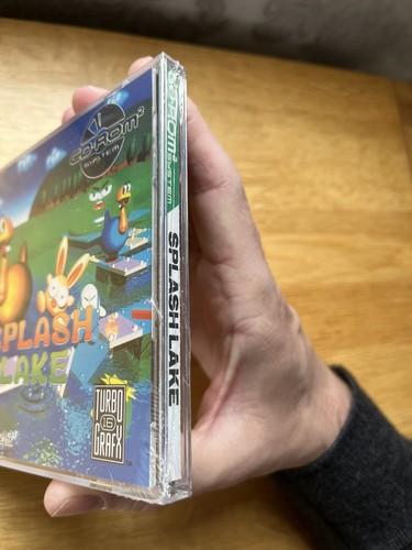 Splash Lake USA Turbo Duo TurboGrafx PC Engine CD-ROM2 With Original Box! - Picture 7 of 11