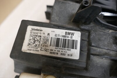Frontscheinwerfer BMW F32 F33 F36 7498914 Led Links Scheinwerfer 