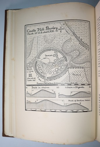 1917 Ancient Earthworks of the New Forest Heywood SUMNER 1st Signed Num'd Ltd Ed - Picture 15 of 24