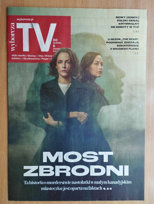 UNDER THE BRIDGE / RILEY KEOUGH / LILY GLADSTONE on cover WYBORCZA TV