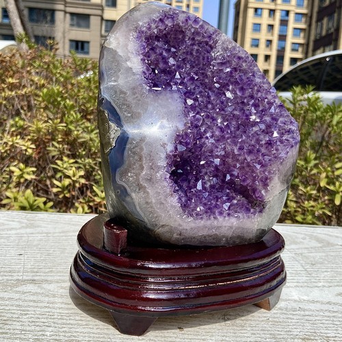 12.47LB Natural amethyst cave quartz crystal cluster mineral specimen healing - 第 12/14 張圖片
