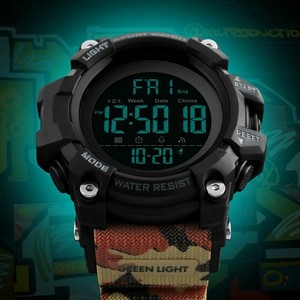 dual time zone digital watch