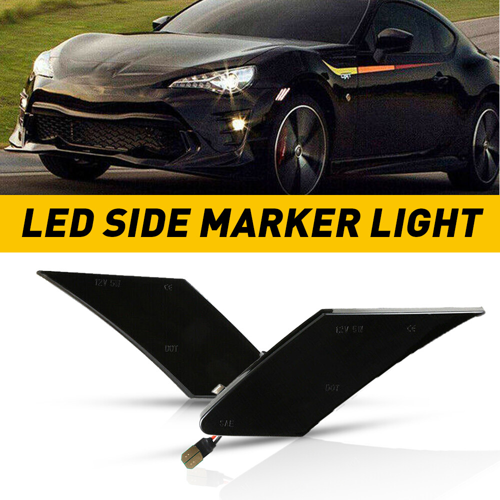 114ランタン Amazon.com: Xinctai Smoked Sequential LED Side Marker Turn
