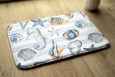 Non-Slip Bathroom Soft Rug Absorbent Bath Mat - 90x60 cm - Marine animals