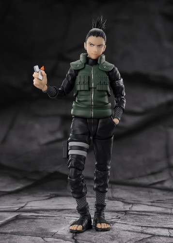 BANDAI S.H.Figuarts NARUTO Shippuden Naruto Uzumaki Shikamaru Nara Action Figure - Picture 9 of 20