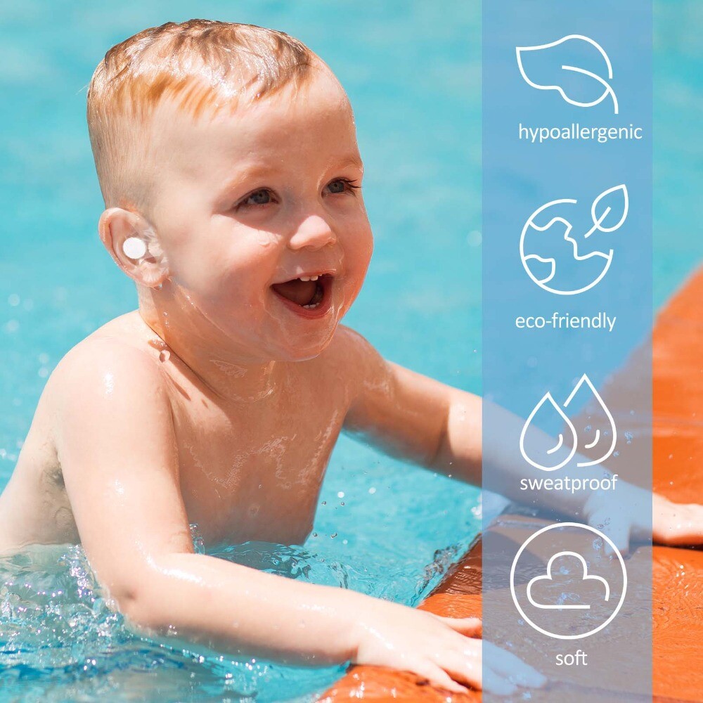 30Pcs Waterproof Baby Shower Ear Protector Earmuffs Ear Protection