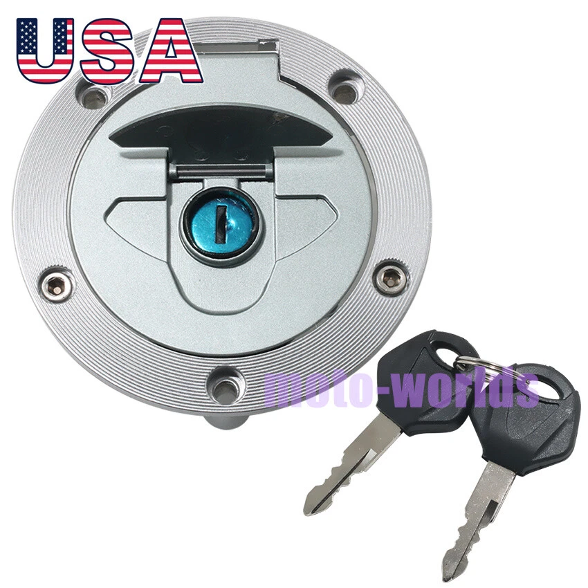 Fuel Gas Tank Cap Cover Key Fit for Triumph Daytona 900 1200 Super III 1993-2006 Foto 3 de 4