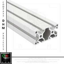 Profilo in alluminio 30x60 Serie 6 3060 4 cave 8 mm profilato estruso CNC