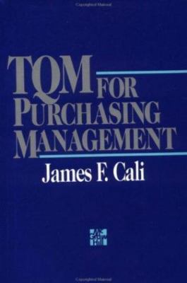 TQM for Purchasing Management, Cali, James F., Acceptable Book