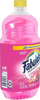 Multi-Purpose Cleaner & Floor Cleaner, 2X Concentrated, Watermelon Scent,56fl oz