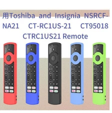 Silicone Protective Cover For Toshiba Insignia TV Remote Control NSRCFNA21 Case