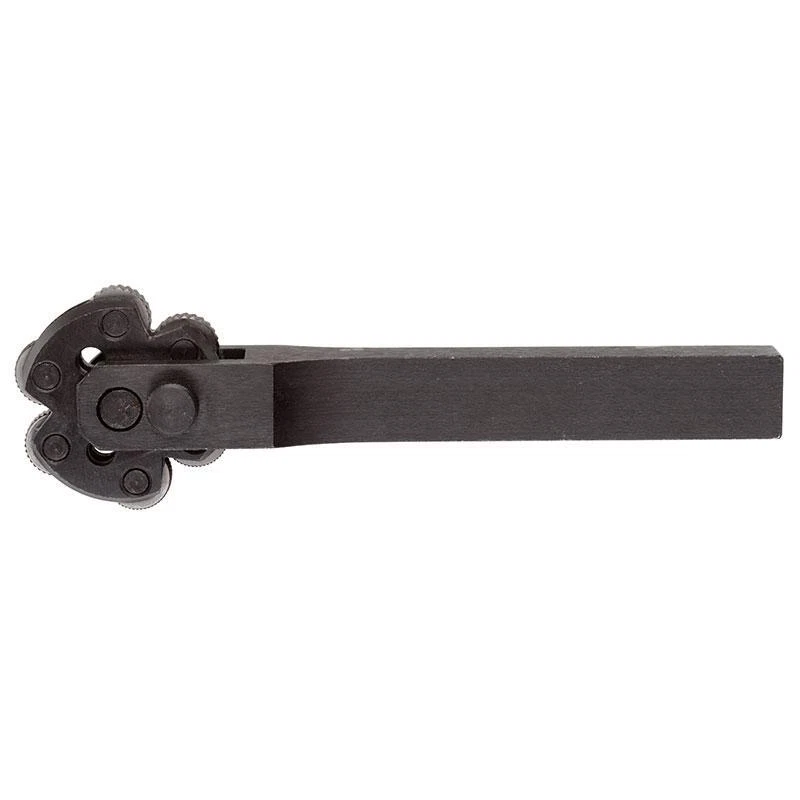Utensile Per Zigrinatura Per Mini Tornio - Supporto Lineare Regolabile Con 3 Ruote In Acciaio - Kit Tornitura Metalli