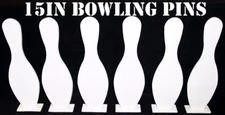Steel Shooting Targets-Action Pistol Knockovers-15 Inch IDPA/IPSC Bowling Pins