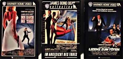 James  Bond ~ 007 * 3~er  Pack * 3 x große Cover  *  KULT  * RAR  * Roger  Moore
