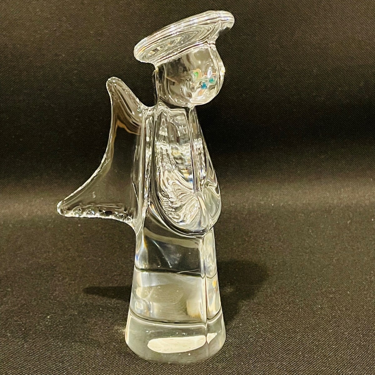 lead Crystal クリスタル 天使 フィギュア クリスマス飾り　置物 lead Crystal クリスタル ガラス 天使 クリスマス飾り 置物 人形