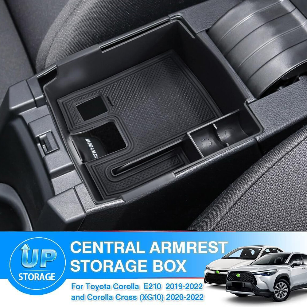 For 2019-2026 Toyota Corolla E210 Center Console Armrest Storage