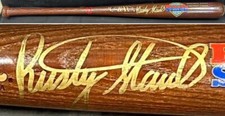 Rusty Staub Signed 500 Hits 4 Teams LE Cooperstown Bat Autograph Mets Astros COA